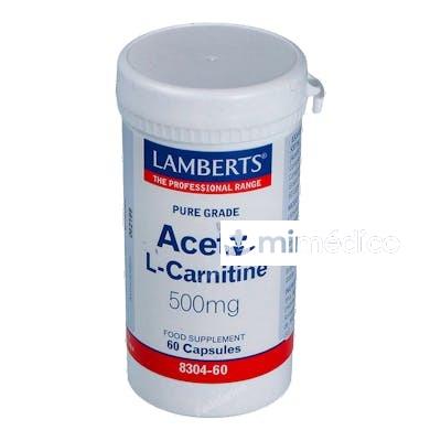 L ACETIL CARNITINA 60CAP. LAMBERTS