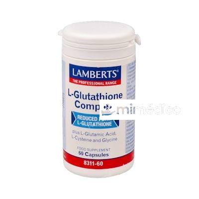 L-GLUTATIONA COMPLEX 60 CAP. LAMBERTS