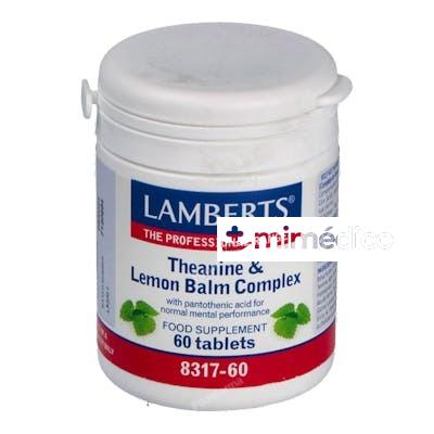 COMPLEJO DE TEANINA Y BALSAMO DE LIMON 60COMP. LAMBERTS