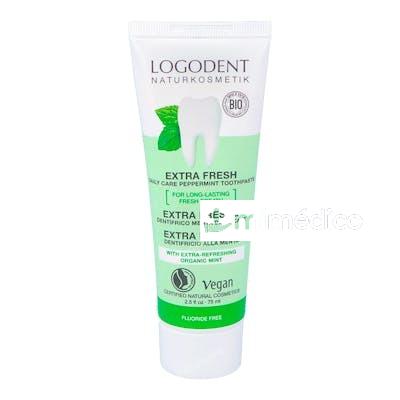 DENTIFRICO EXTRA FRESCO MENTA DAILY CARE 75ML. LOGONA