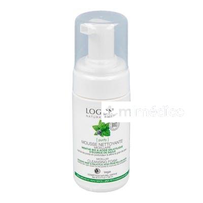 ESPUMA LIMP. MICELAR MENTA-ACIDO SILICILICO 100ML. LOGONA