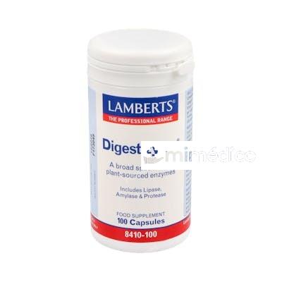 DIGESTIZYME (COMPLEJO DE ENZIMAS) 100 CAP. LAMBERTS