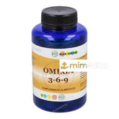 OMEGA 3-6-9 ACEITE DE SALMON-ONAGRA-LINO 100PERLAS ALFA HERBAL
