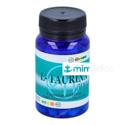 L-TAURINA 500MG. 60CAP. ALFA HERBAL