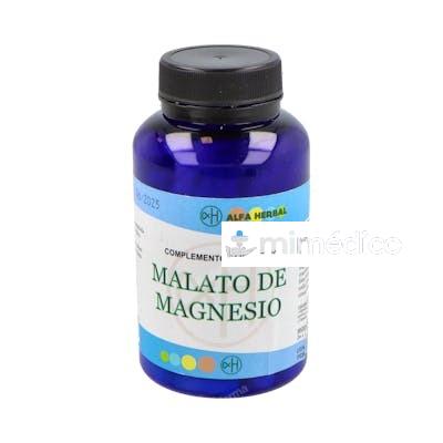 MALATO DE MAGNESIO 90CAP. ALFA HERBAL