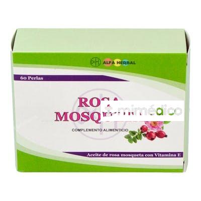 ROSA MOSQUETA 60PERLAS ALFA HERBAL