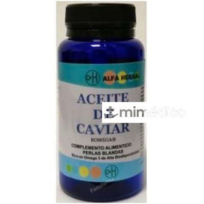 ACEITE DE CAVIAR (ROMEGA) 50PERLAS ALFA HERBAL