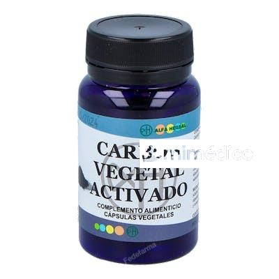 CARBON VEGETAL ACTIVADO 60CAP. VEGAN ALFA HERBAL
