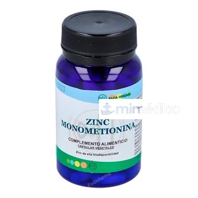 ZINC MONOMETIONINA 100CAP. ALFA HERBAL