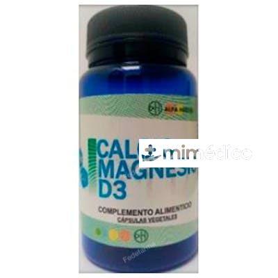 CALCIO MAGNESIO D3 100VCAPS.  ALFA HERBAL