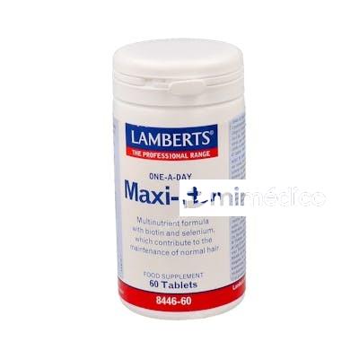 MAXI-HAIR (NUEVA FORMULA) 60COMP. LAMBERTS