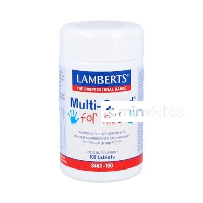 MULTI-GUARD FOR KIDS (PLAYFAIR) MASTICABLE 100COMP LAMBERTS