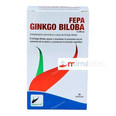 FEPA-GINKGO BILOBA 50:1 12.500MG. 30CAP. FEPA