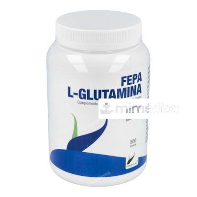 FEPA-L-GLUTAMINA SABOR NEUTRO 500GR. FEPA