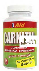CARNITINA 60 CAP 500 MG   JUST-AID