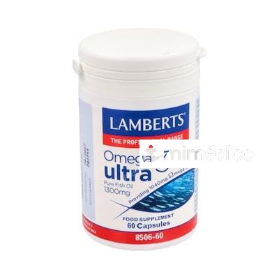 OMEGA 3 ULTRA ACEITE DE PESCADO PURO 1300MG. 60CAP LAMBERTS