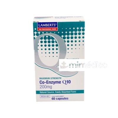 COENZIMA Q10 200MG. 60CAP. LAMBERTS