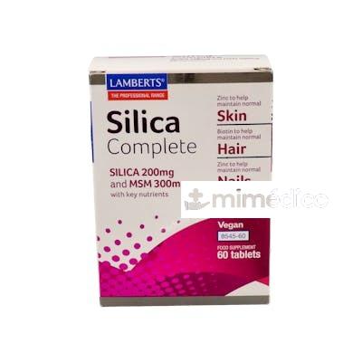 SILICA COMPLETE (CABELLO, PIEL Y UÑAS) 60COMP. LAMBERTS
