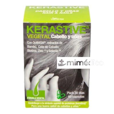 KERASTIVE CABELLO UÑAS FORMULA VEGETAL 60CAP. VAMINTER
