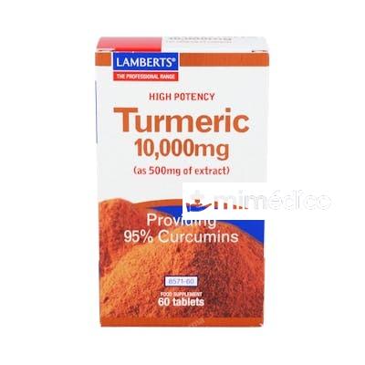 CURCUMA 20.000MG. (95% DE CURCUMINA) 60COMP. LAMBERTS