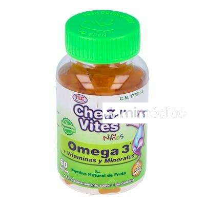 CHEWY VITES OMEGA 3 60UD. CHEWY VITES