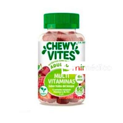 CHEWY VITES ADULTO MULTIVITAMINAS 60UD. CHEWY VITES