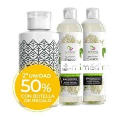 AGUA MICELAR 2UDS+BOTELLA VIDRIO ARMONIA