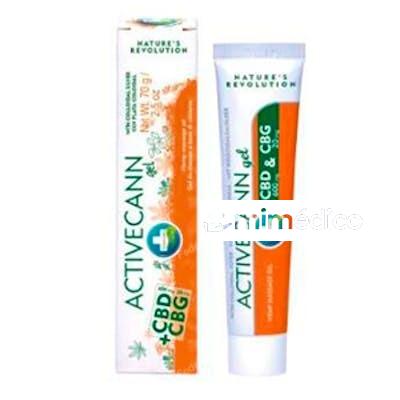 ACTIVECANN CBD+CBG GEL MASAJE 75ML. ANNABIS