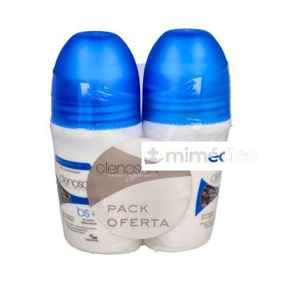 CLENOSAN DUPLO DESODORANTE MINERAL ROLL-ON 2X75ML. CLENOSAN