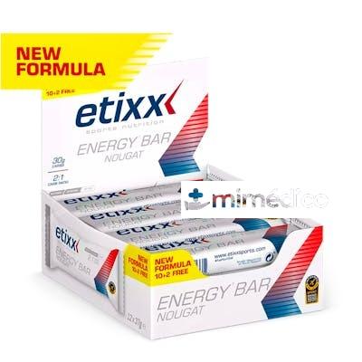 ETIXX ENERGY SPORT BARRITAS TURRON 12UDS. ETIXX