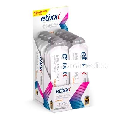 ETIXX ISOTONIC ENERGY GEL SABOR NARANJA 12UD. ETIXX