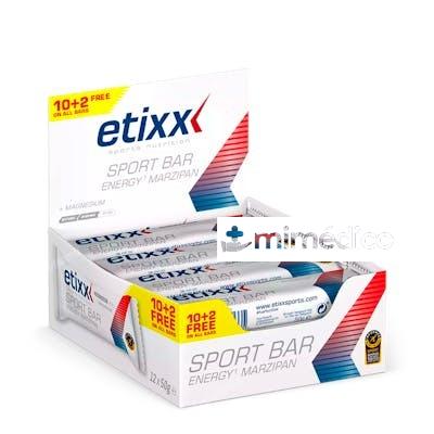 ETIXX ENERGY BAR SABOR MAZAPAN 12BARRITAS ETIXX