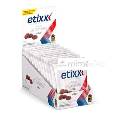 ETIXX SPORT GUMMIES COLA 12UDS ETIXX