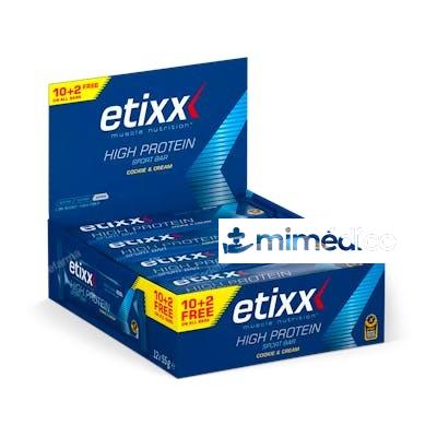 ETIXX HIGH PROTEIN SPORT BAR COCO-VAINI 12UDS. ETIXX
