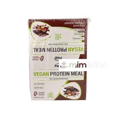 VEGAN PROTEIN MEAL CHOCO-AVELLANA PRALINE 12BARR PWD NUTRITION