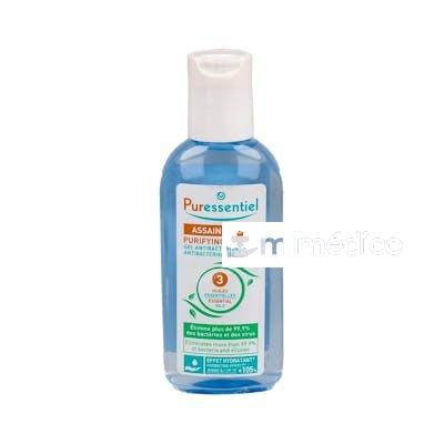 GEL PURIFICANTE 3 AE ANTIBACTERIANO 80ML. PURESSENTIEL