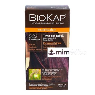 TINTE PLUM RED DYE 140ML. ROJO CIRUELA ·5.22 BIOKAP