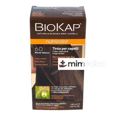 TINTE TOBACO BLOND DYE 140ML. RUBIO TABACO ·6.0 BIOKAP