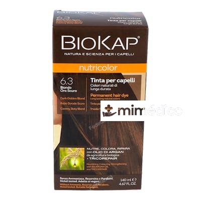 TINTE RUBIO DORADO OSCURO 140ML. 6.3 BIOKAP