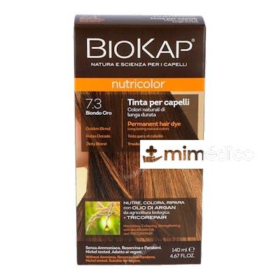 TINTE GOLDEN BLOND DYE 140ML. RUBIO DORADO ·7.3 BIOKAP