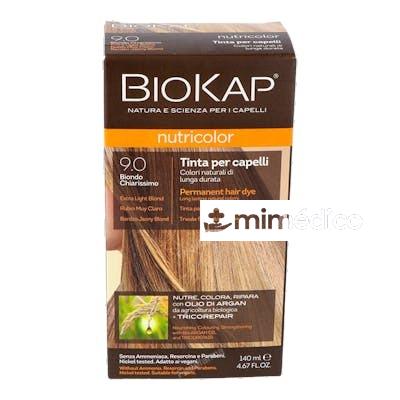 TINTE EXTRA LIGHT BLOND 140ML RUBIO MUY CLARO ·9.0 BIOKAP