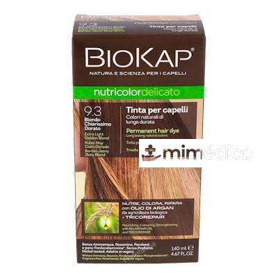 TINTE RUBIO MUY CLARO DORADO 140ML. 9.3 DELICATO BIOKAP