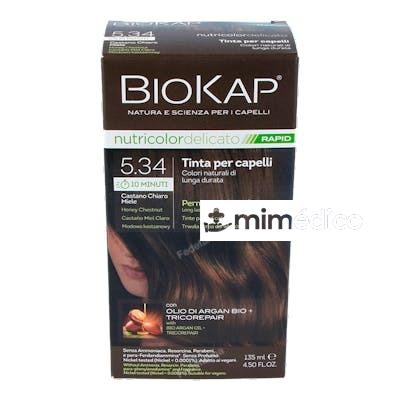 BIOKAP RAPID CASTANO MIEL CLARO 5.34 TUBO 140ML. BIOKAP