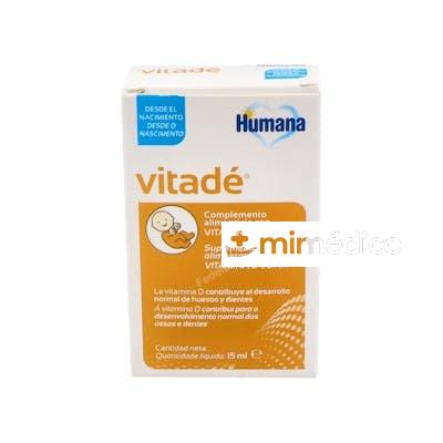 VITADE COMPL DIETA VIT D GOTAS 15ML. HUMANA