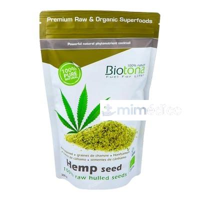 HEMP SEED CAÑAMO SEMILLAS 300GR. BIO BIOTONA