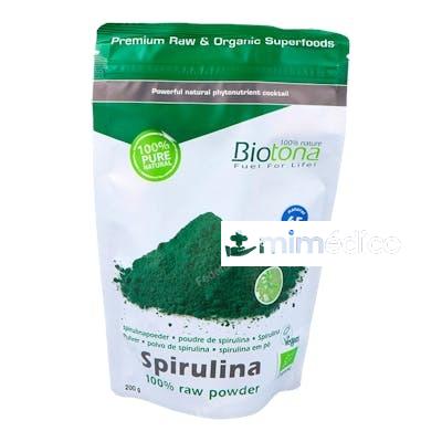 SPIRULINA RAW POWER 200GR. BIO BIOTONA