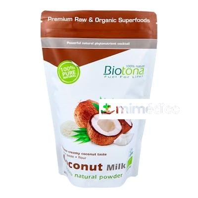 COCONUT MILK POWDER LECHE DE COCO NATUAL 200GR BIO BIOTONA