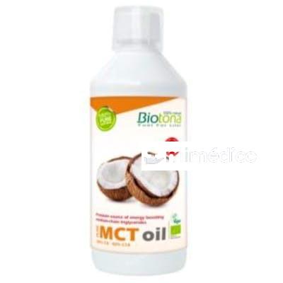 PURE MCT OIL ACEITE DE COCO 500ML. BIO BIOTONA