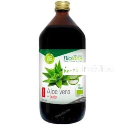 ALOE VERA+PULPA JUGO 1L. BIO VEGAN BIOTONA