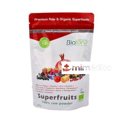 SUPERFRUITS RAW 150GR. BIO BIOTONA